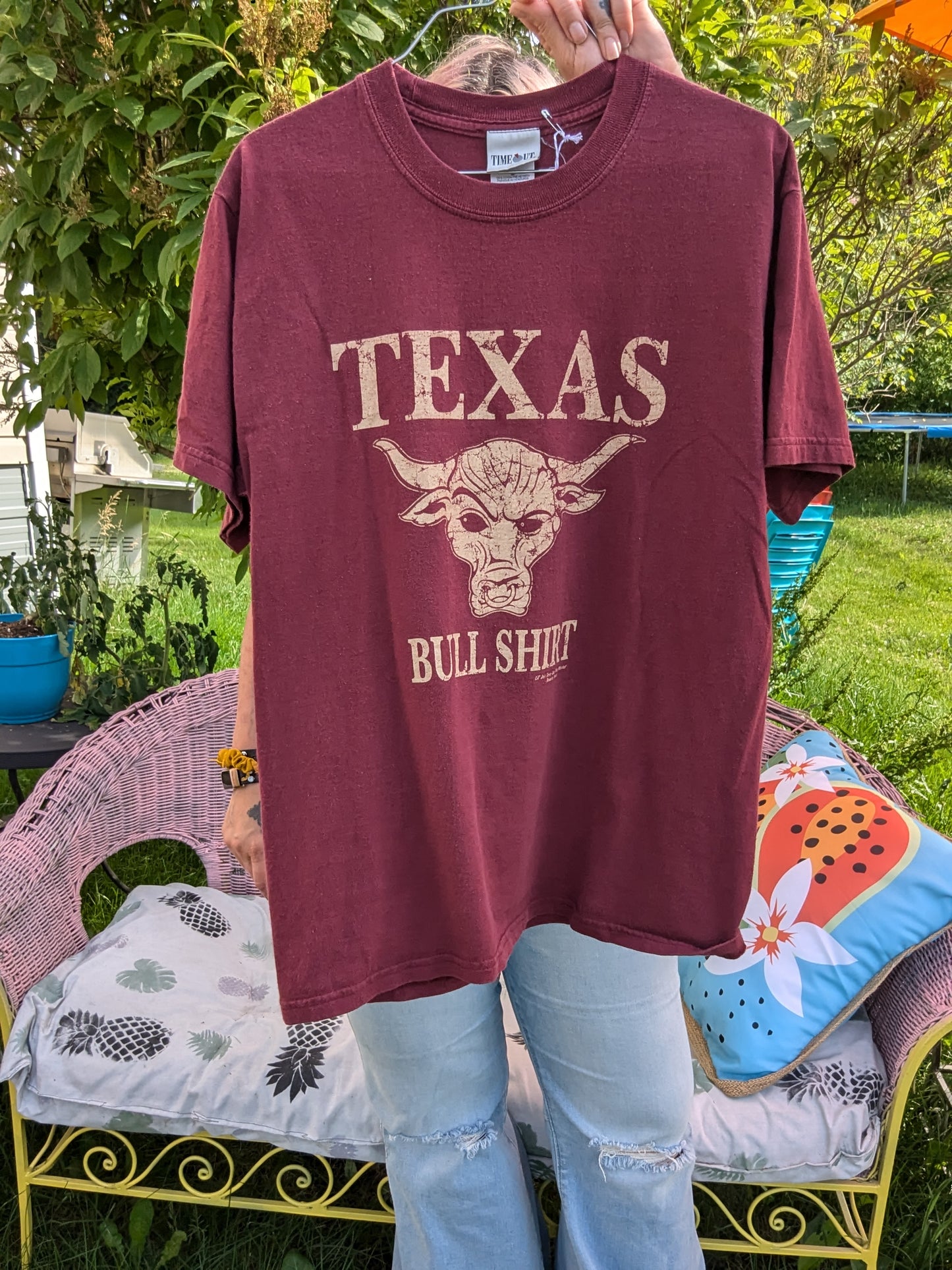 Vintage Texas Bull shirt tshirt