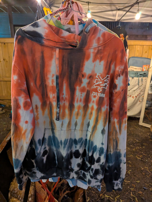 Zoo York tie dye hoody