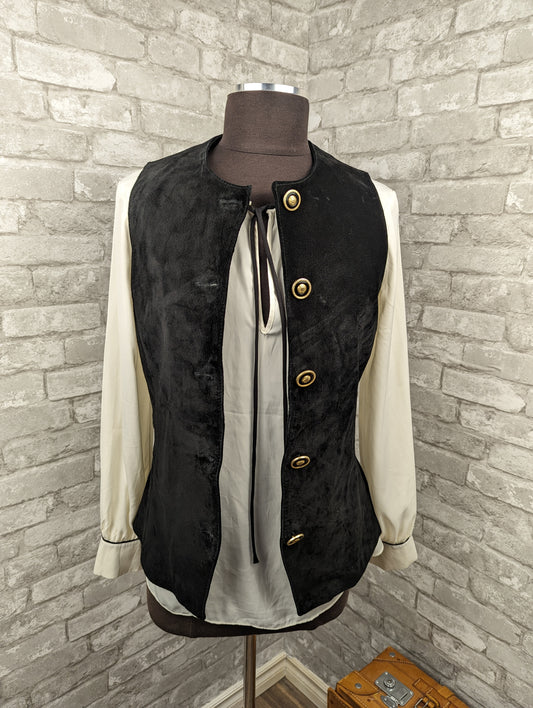 Vintage Danier suede vest