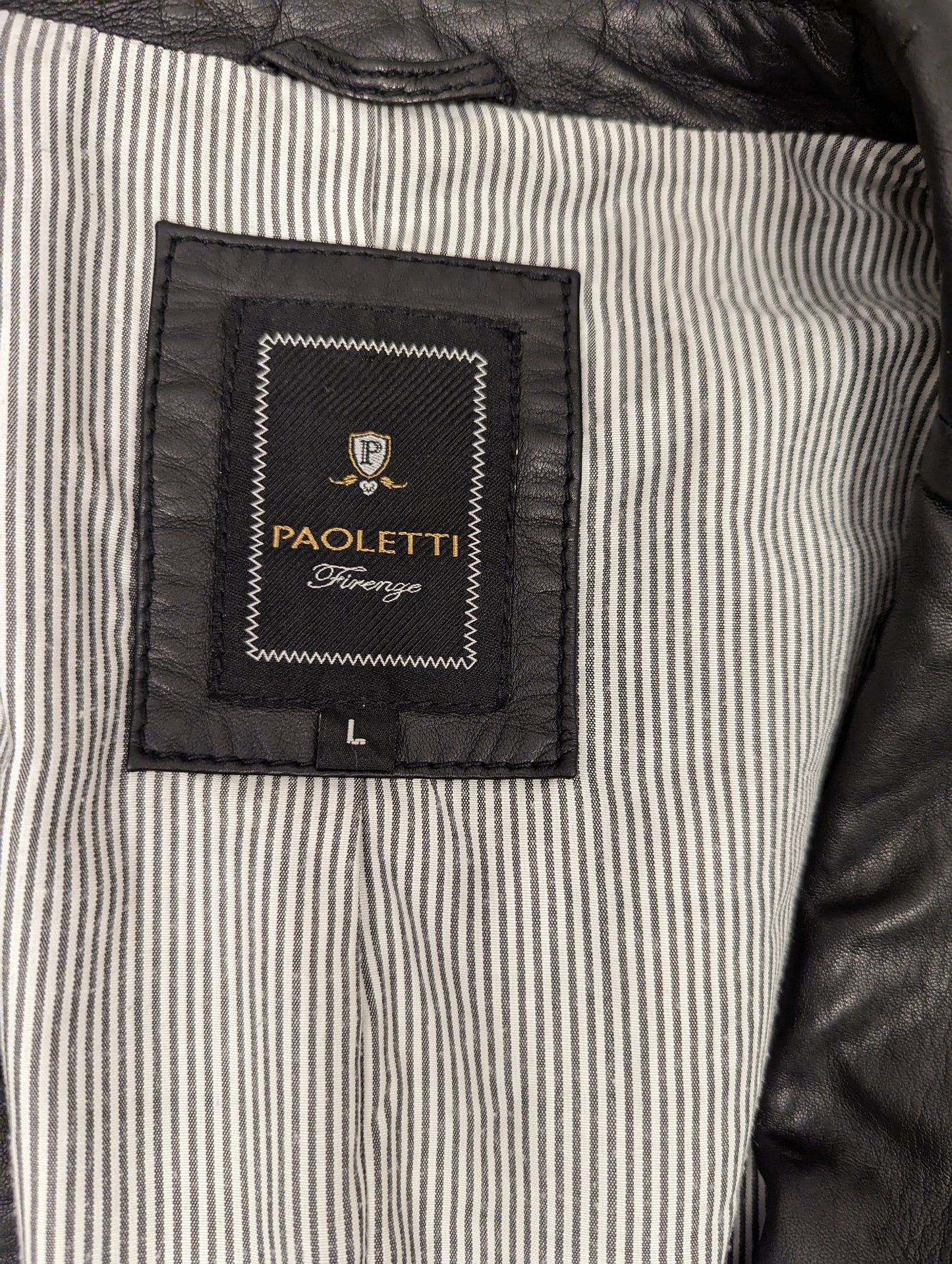 Paoletti Firenge men's leather jacket