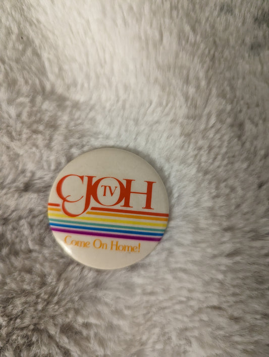 CGOH tv Vintage button