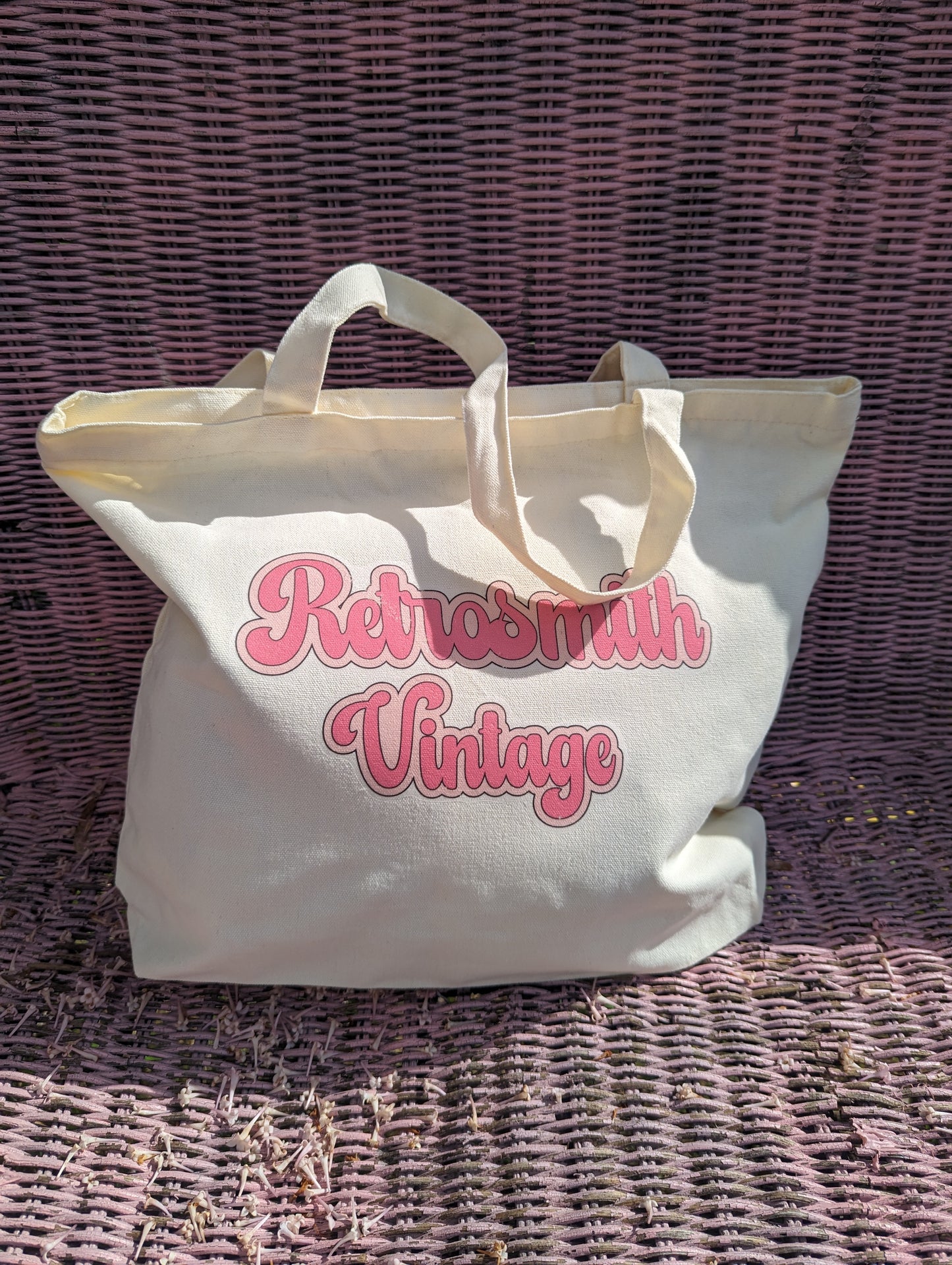 Retrosmith I (heart) Vintage tote