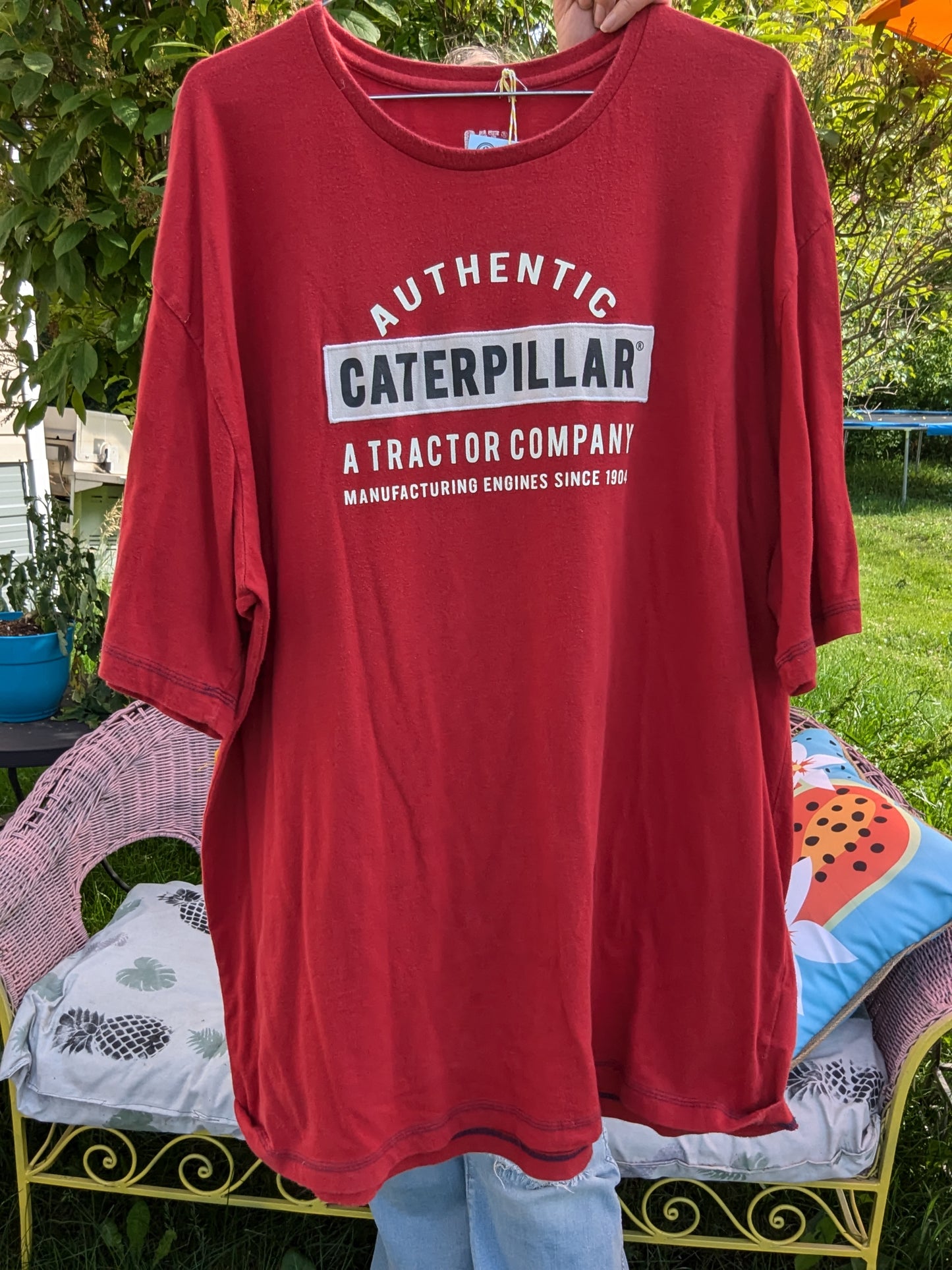 Caterpillar tractor company tshirt