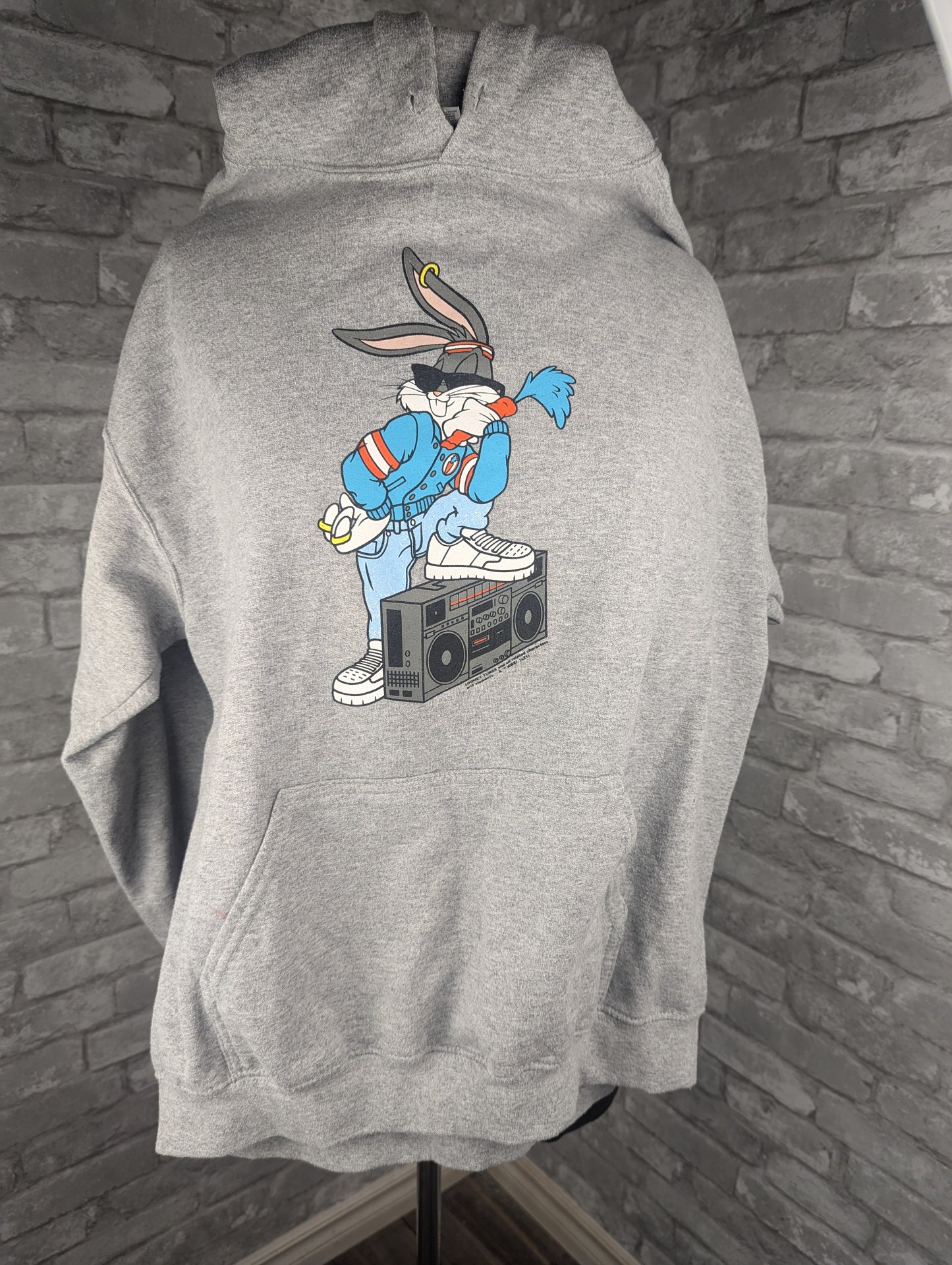 Bugs bunny retro 80's boombox hoodie